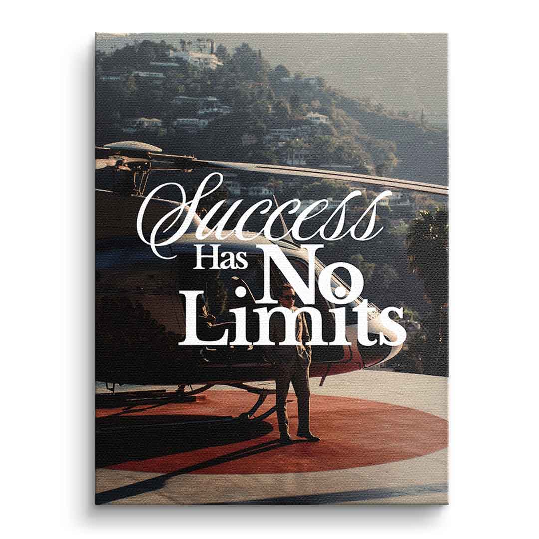 Success has no limits Leinwandbild Ohne Rahmen