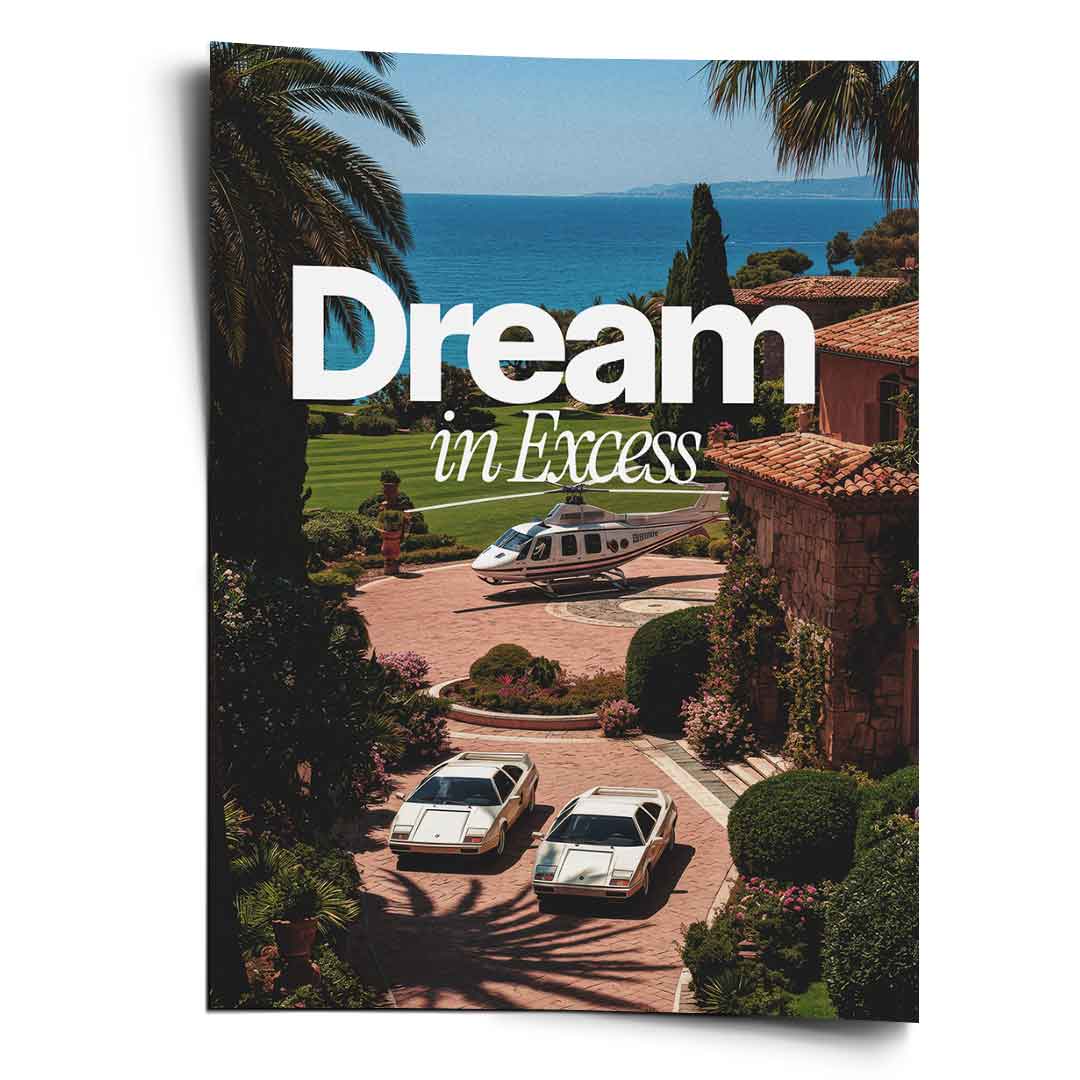 Dream in Excess Poster Front
