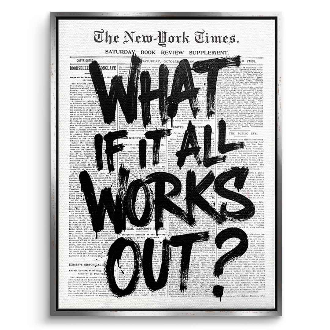 What if it all works out Canvas 8
