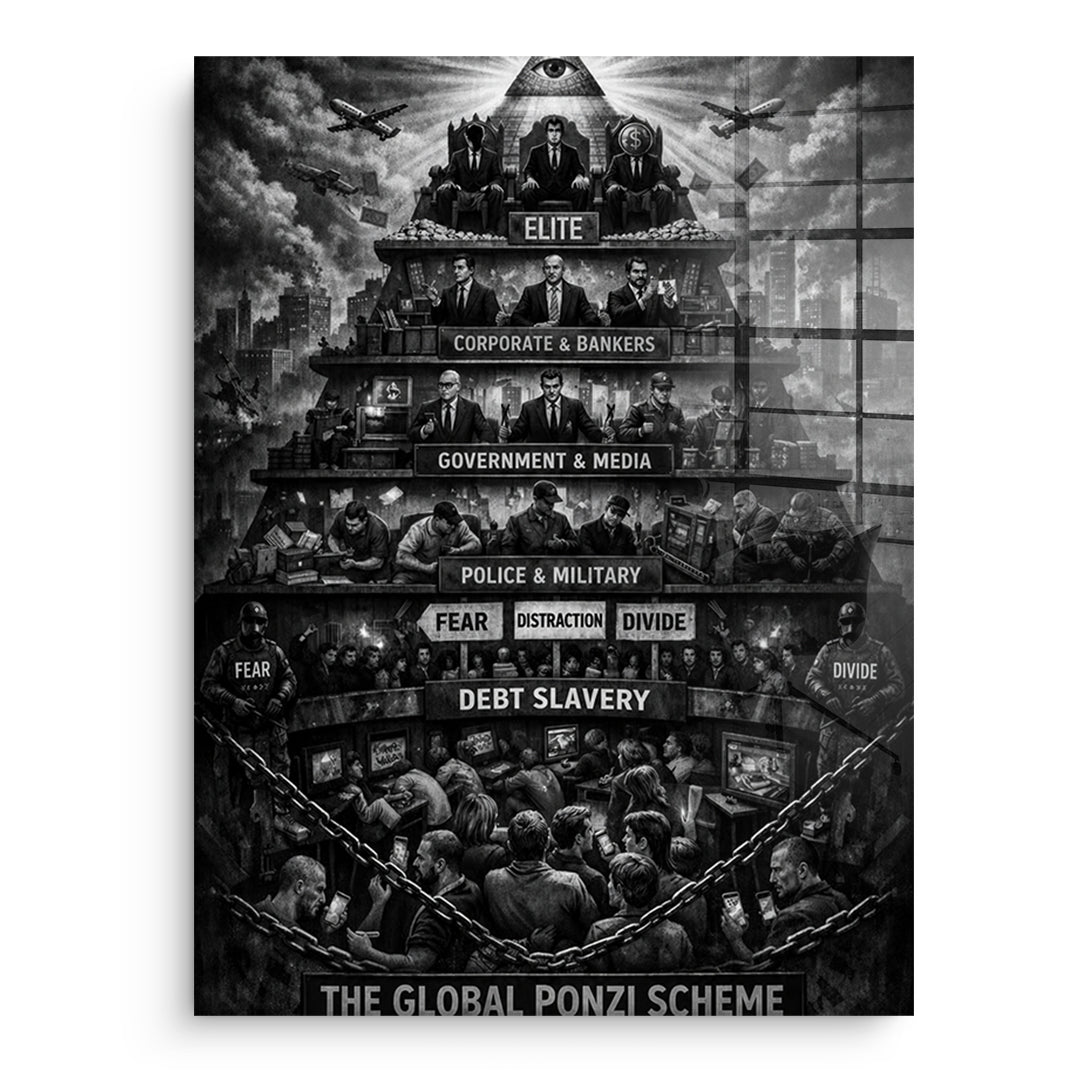 Elite Pyramide Acrylglas ohne Rahmen
