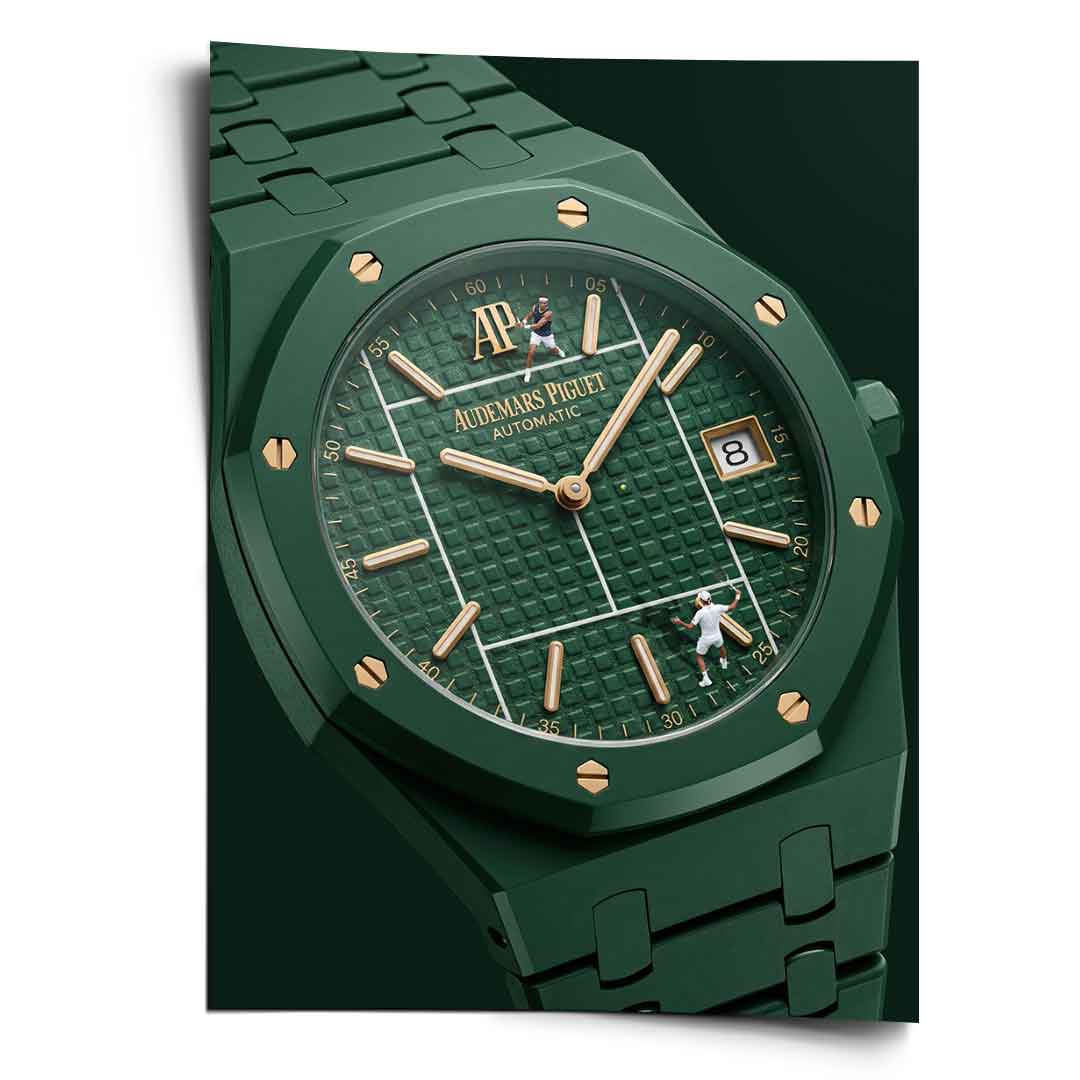 Luxury Timepiece – Tennis Poster