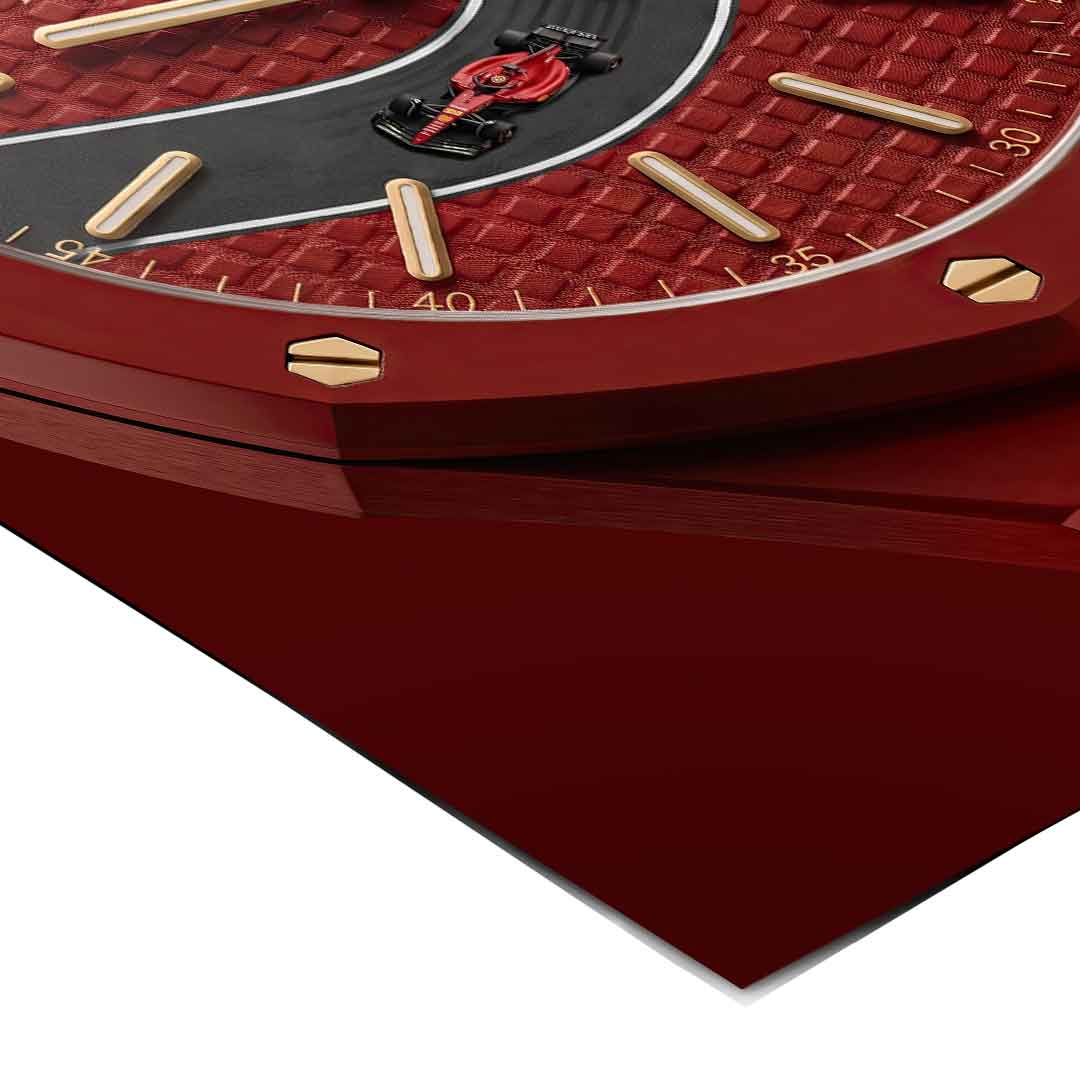Luxury Timepiece Formula 1 Poster Ecke Detail