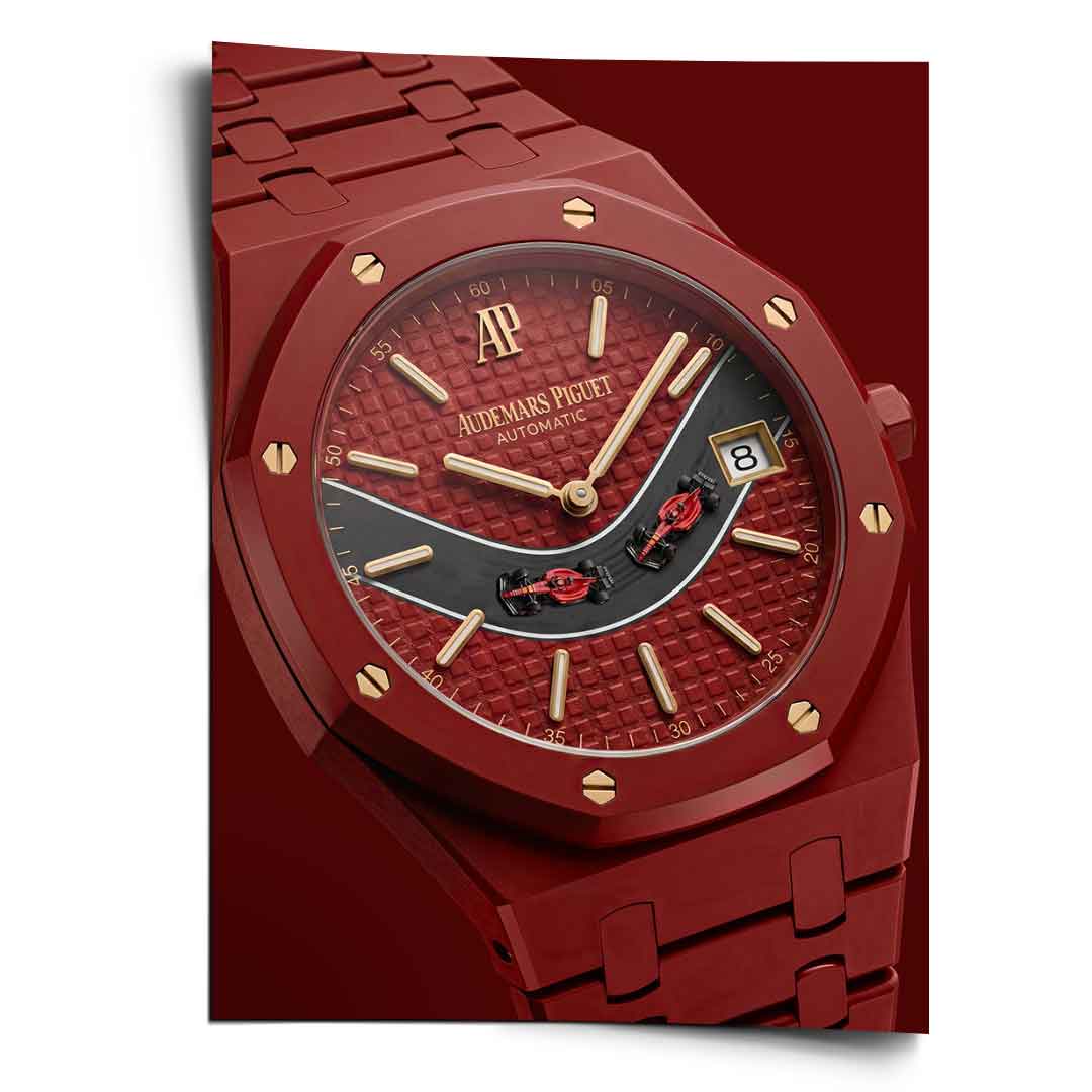 Luxury Timepiece Formula 1 Poster