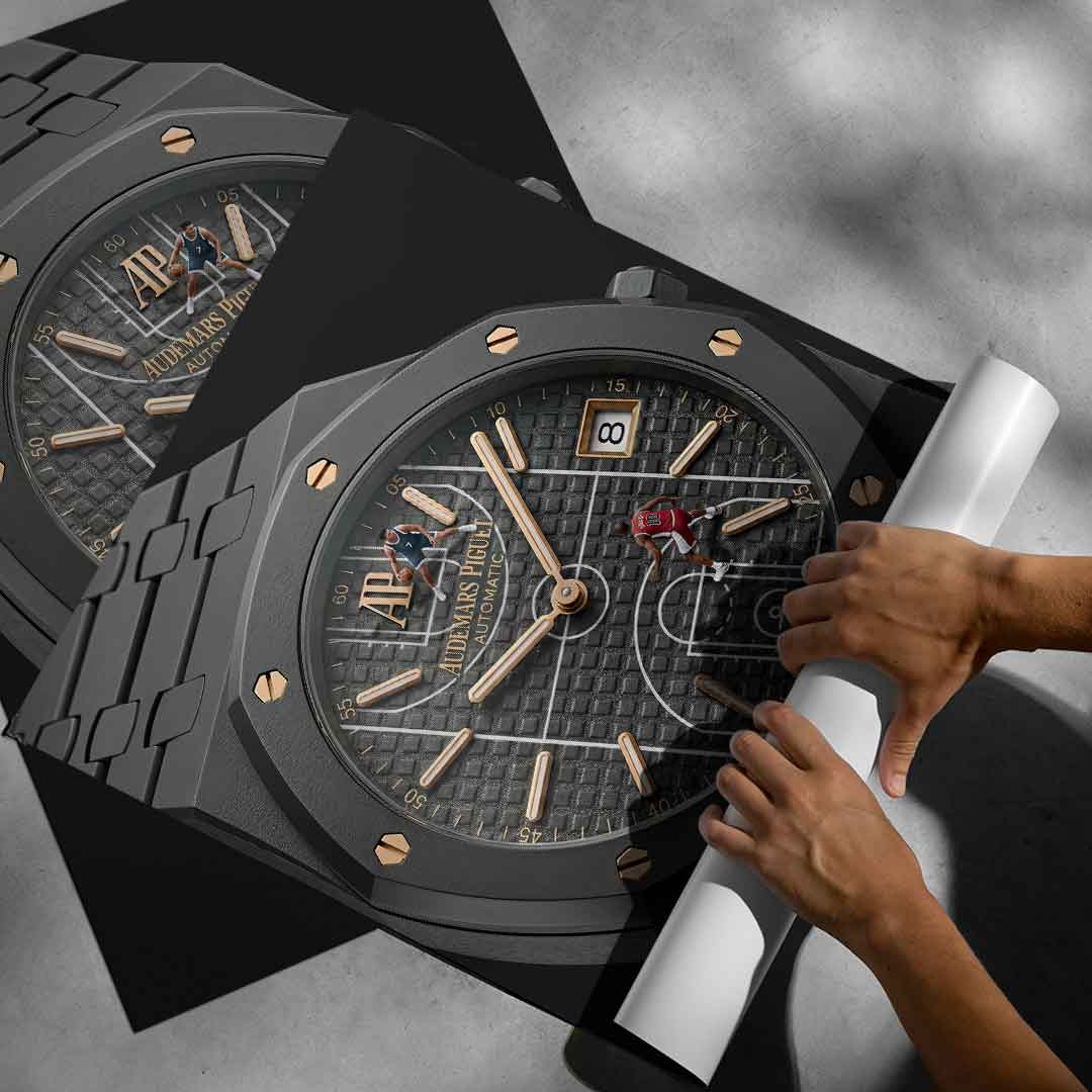 Luxury Timepiece – Basketball - Poster