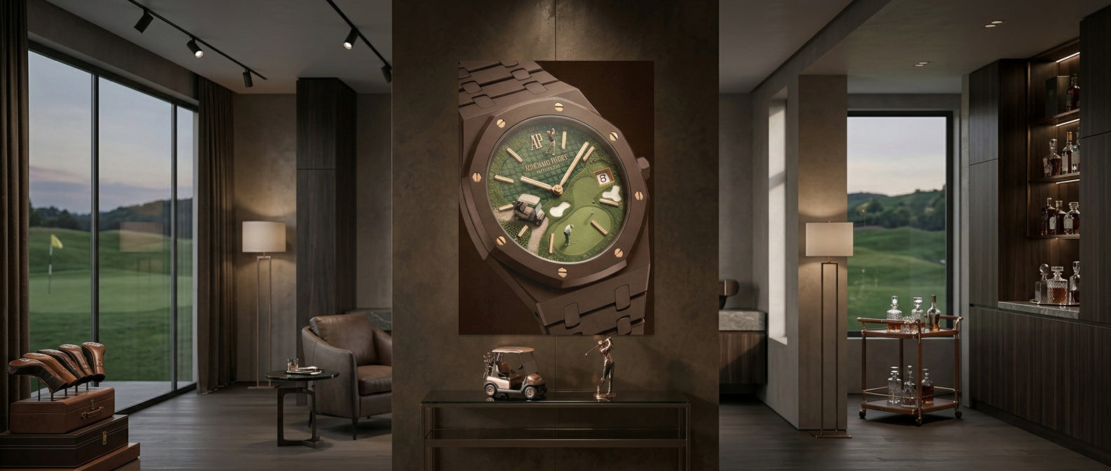 Luxury Timepiece – Golf Poster Banner