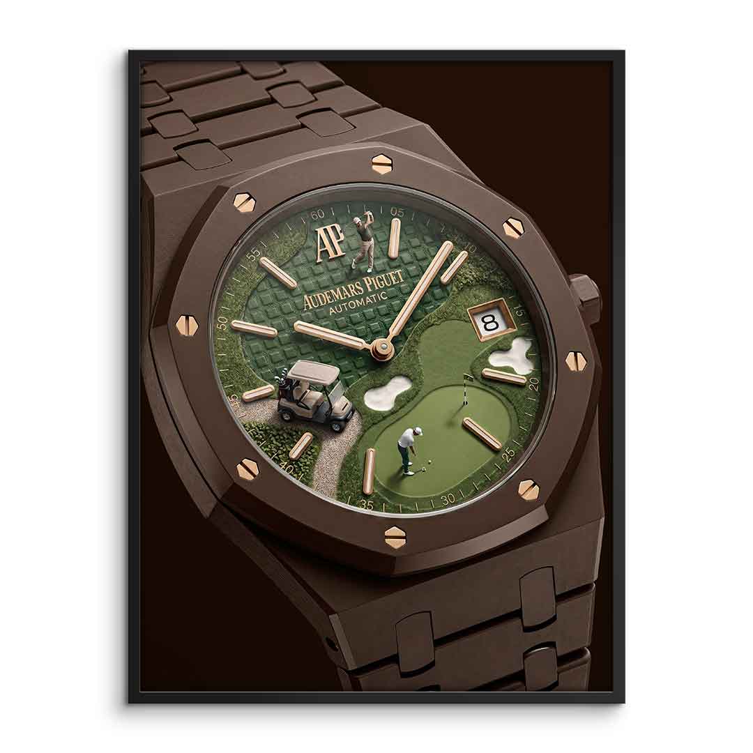 Luxury Timepiece – Golf Rahmen-Ansicht