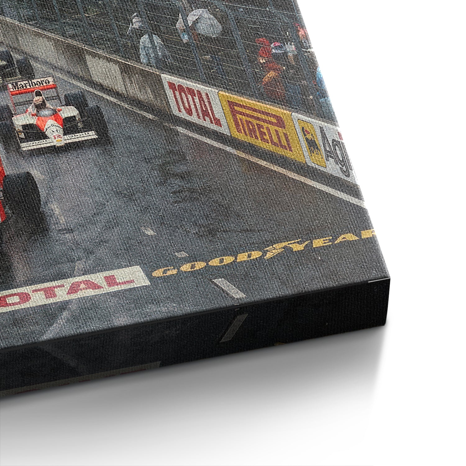 Paris F1 Leinwandbild – Echtheitszertifikat