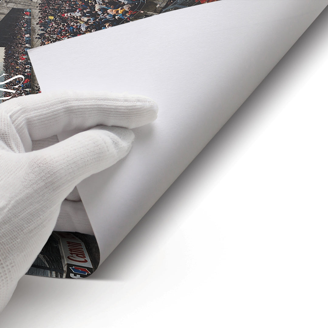 Paris F1 Poster - Echtheitszertifikat