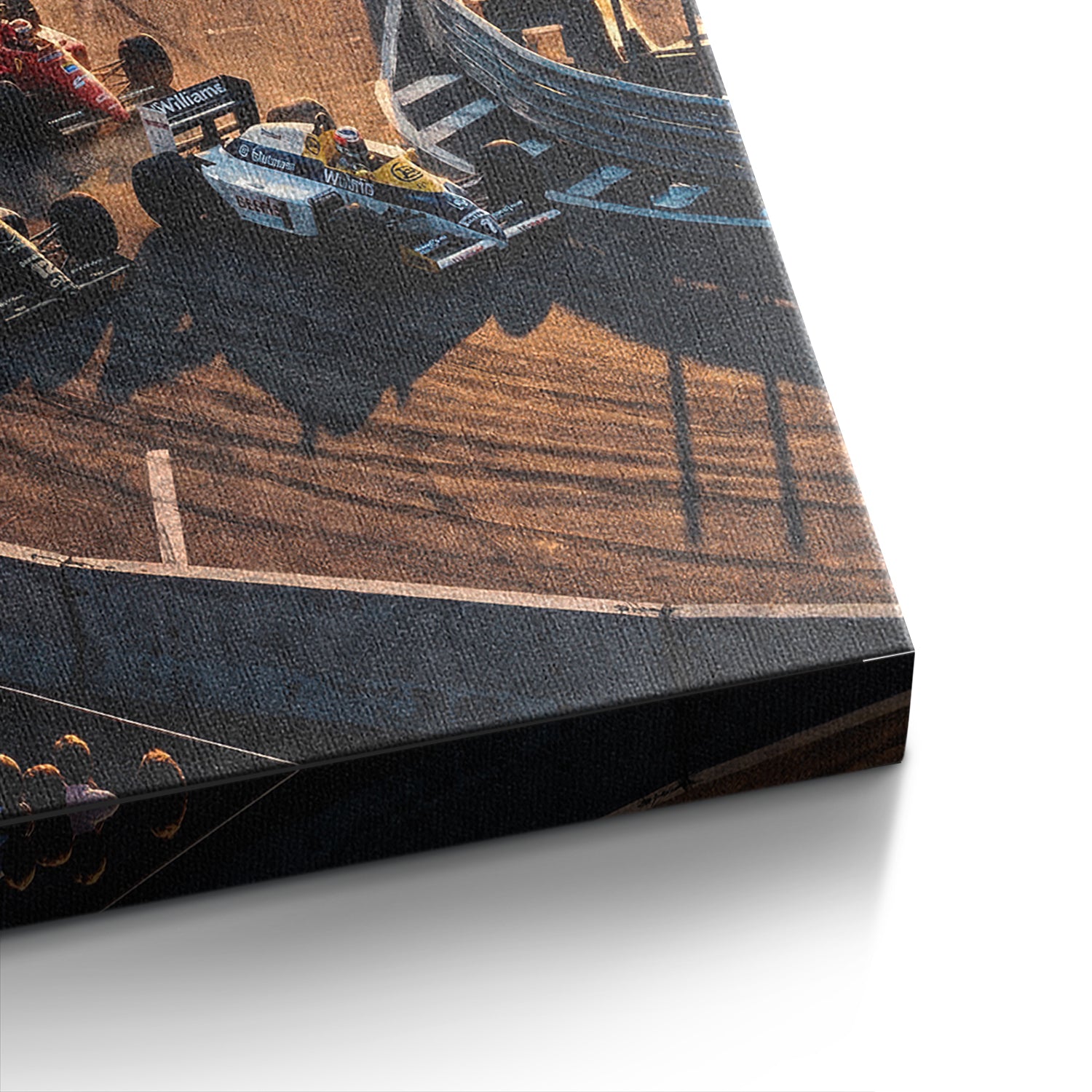 DOTCOMCANVAS Berlin F1 Leinwandbild Echtheitszertifikat