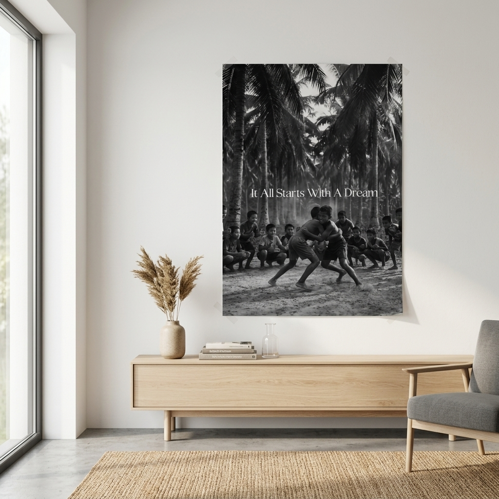 DOTCOMCANVAS 3630 Poster Raum-Mockup