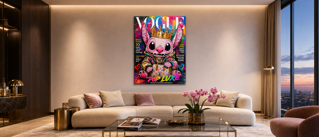 Pop Luxe Poster Banner