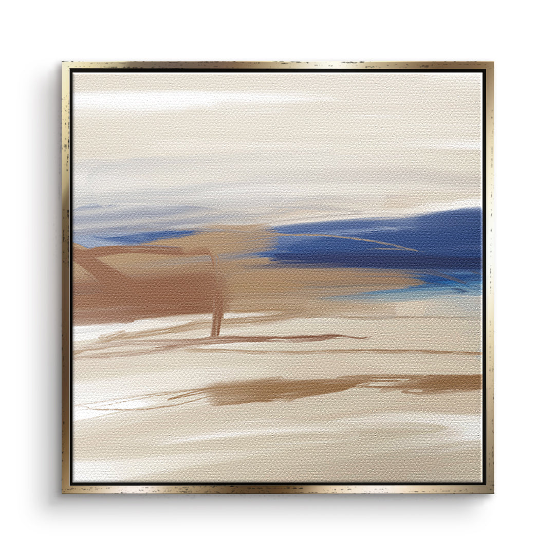 DOTCOMCANVAS A gentle after Leinwandbild Vorderansicht goldener Rahmen