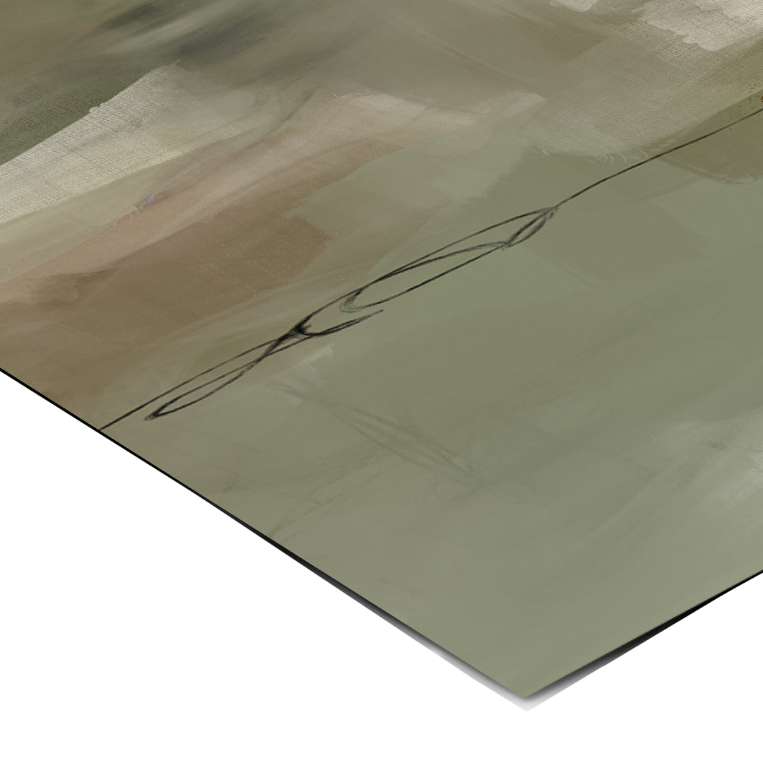 DOTCOMCANVAS Emerald Whispers Poster Detailansicht Ecke