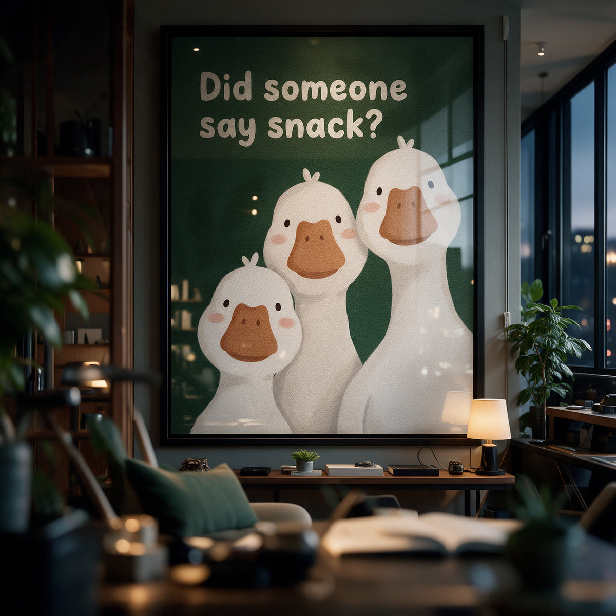 Did someone say snack? - Acrylic glass