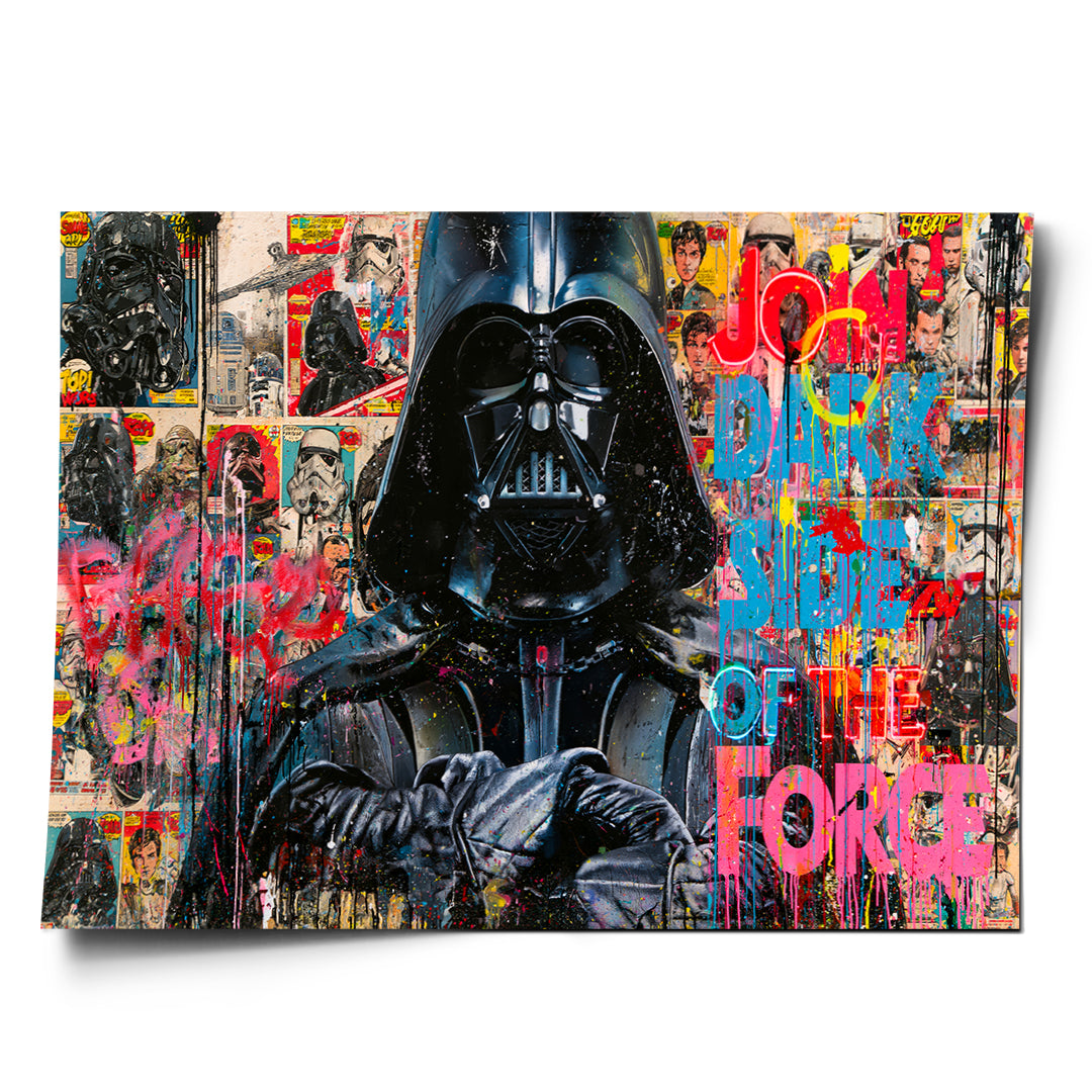 DOTCOMCANVAS Poster Dark Side Graffiti