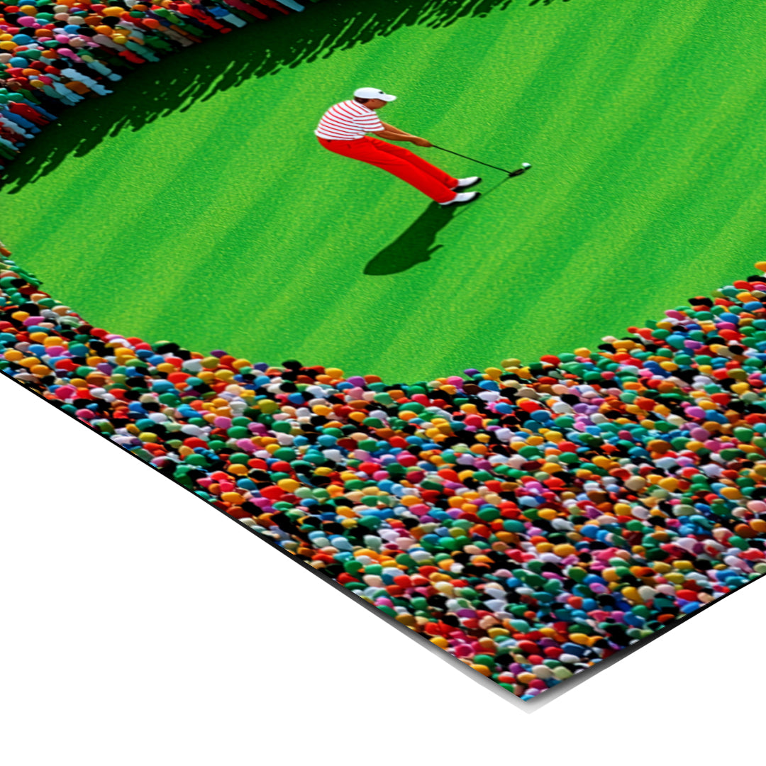 Eckdetail des Posters The Final Putt
