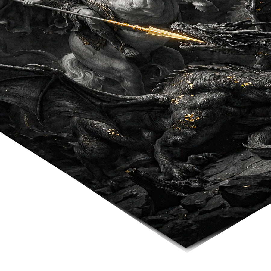 Eckdetail des Posters Destroy What Destroys You