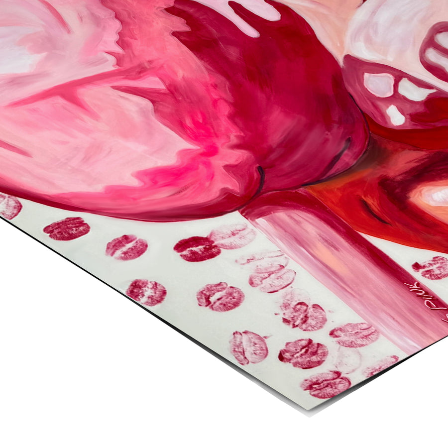 Eckdetail des Posters Lollipop