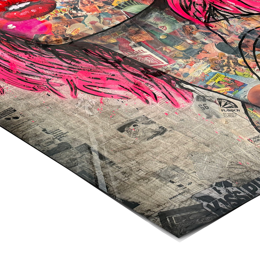 Eckdetail des Posters Seductive