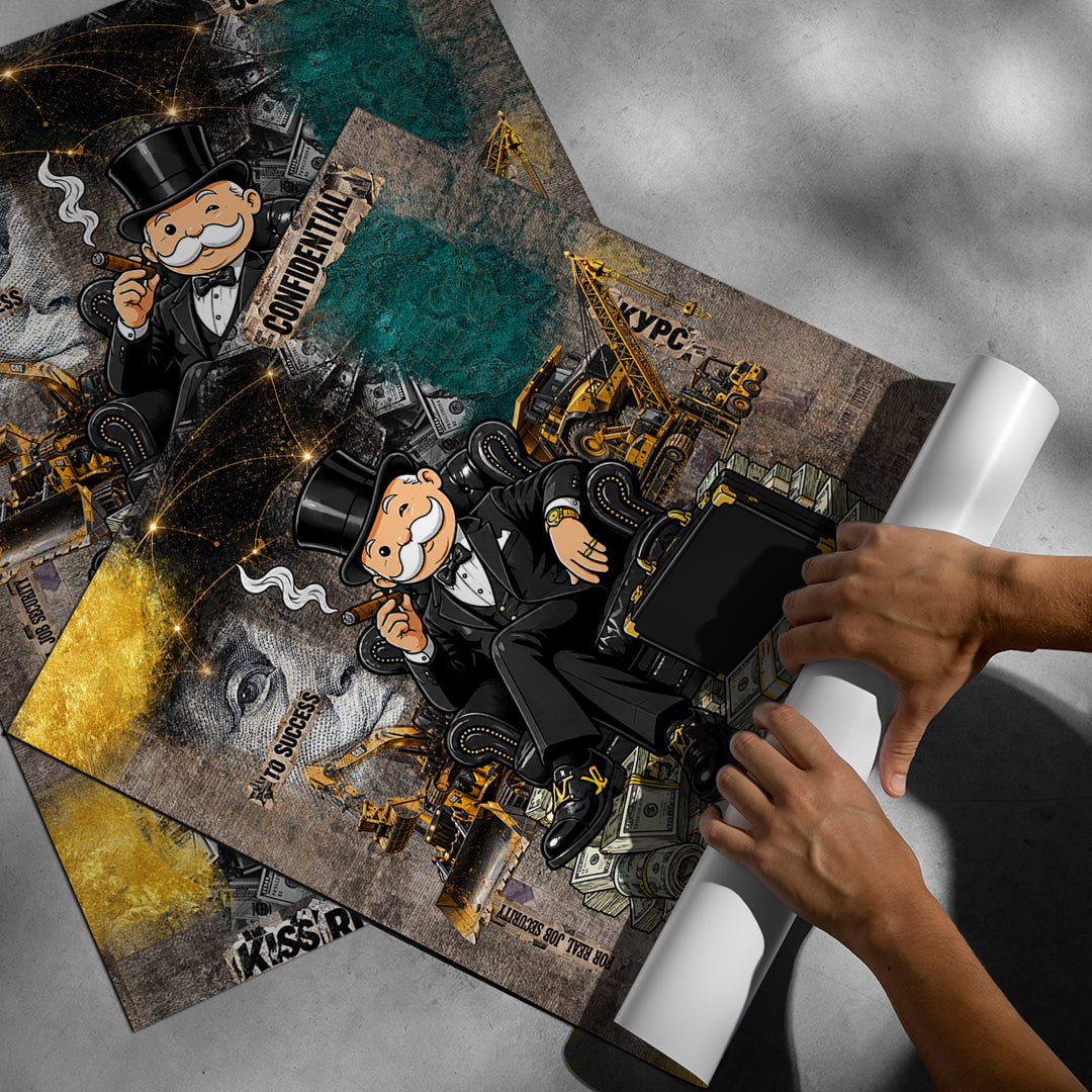 Aufgerolltes Poster Building Empires