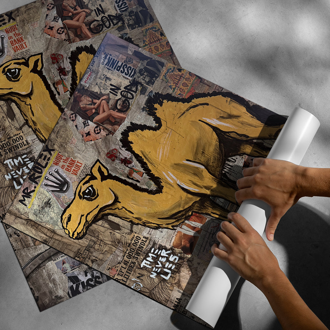 Aufgerolltes Poster Mr. Luxury Time