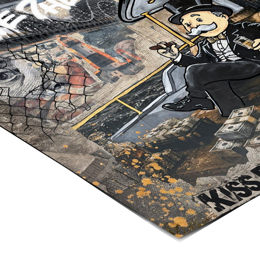 Eckdetail des Posters Live Theory