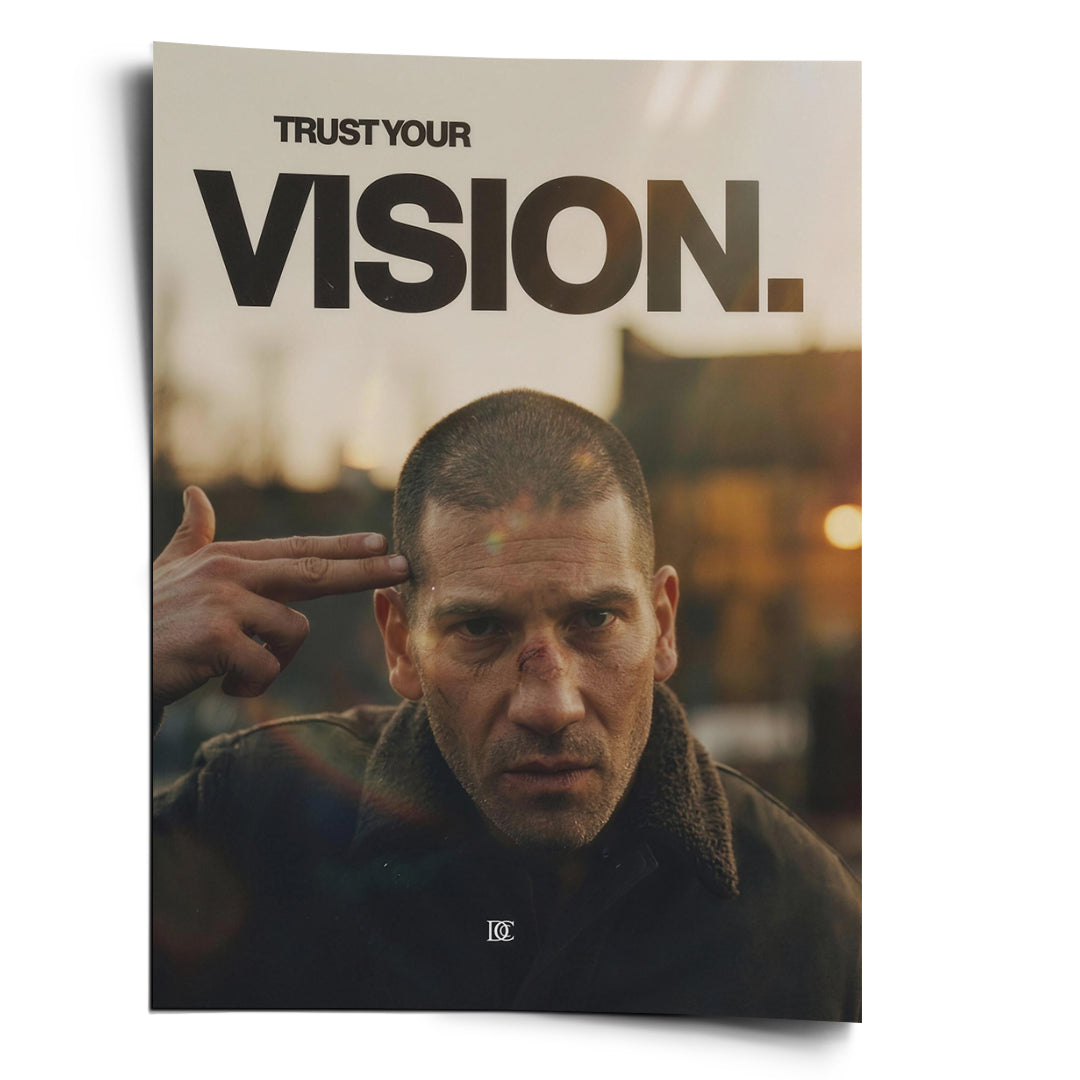DOTCOMCANVAS Poster Trust Your Vision