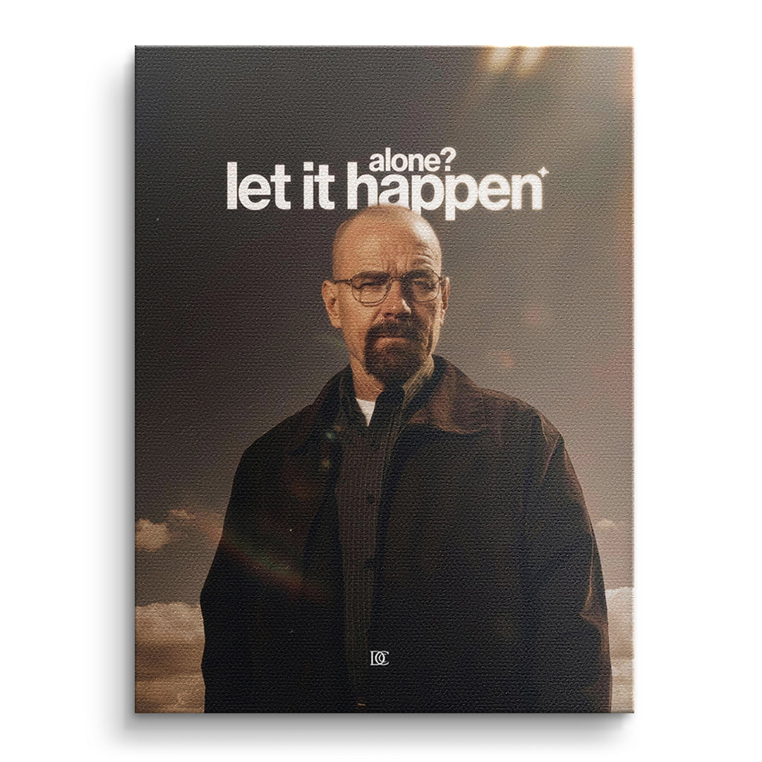 DOTCOMCANVAS Leinwandbild Let It Happen ohne Rahmen