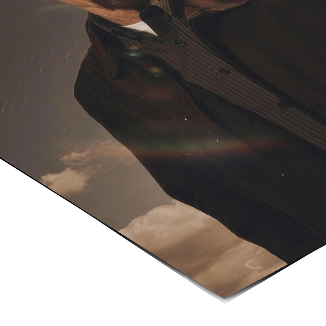 Eckdetail des Posters Let It Happen