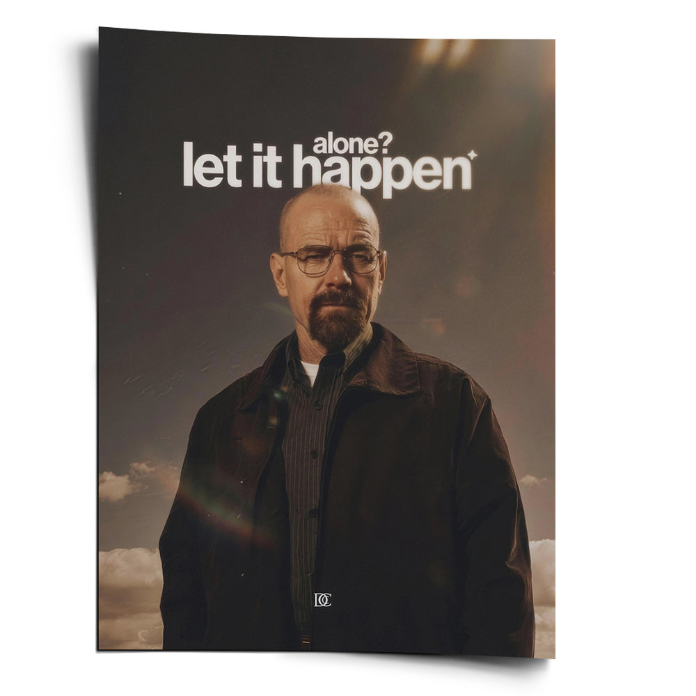 DOTCOMCANVAS Poster Let It Happen