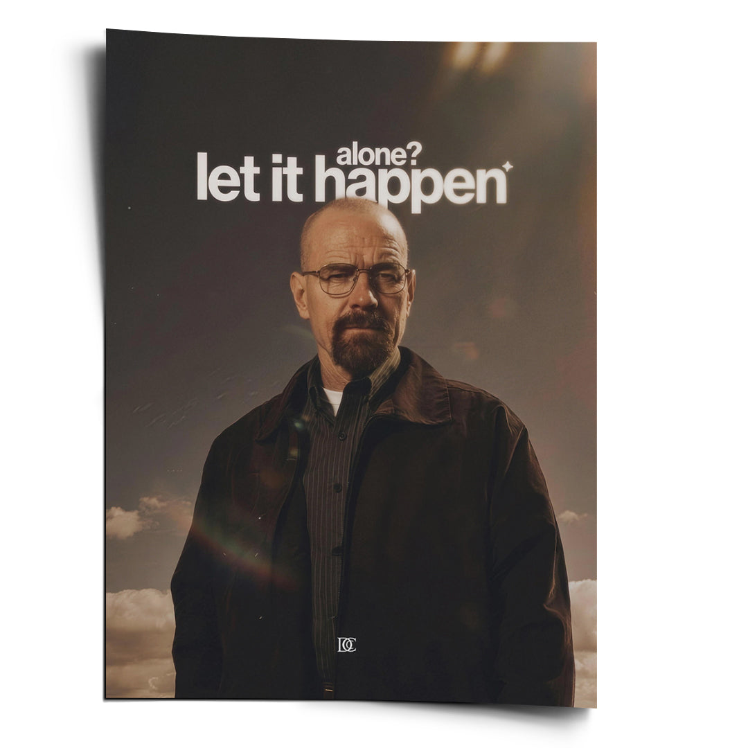 DOTCOMCANVAS Poster Let It Happen