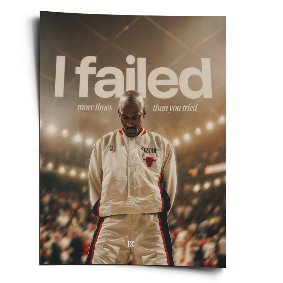 I Failed More Than You Tried - Poster – front