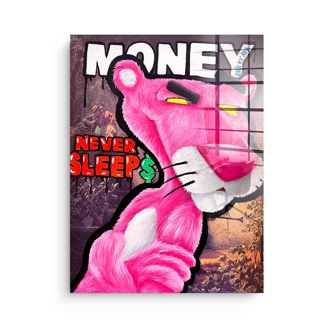 Money Panther - Acrylglas