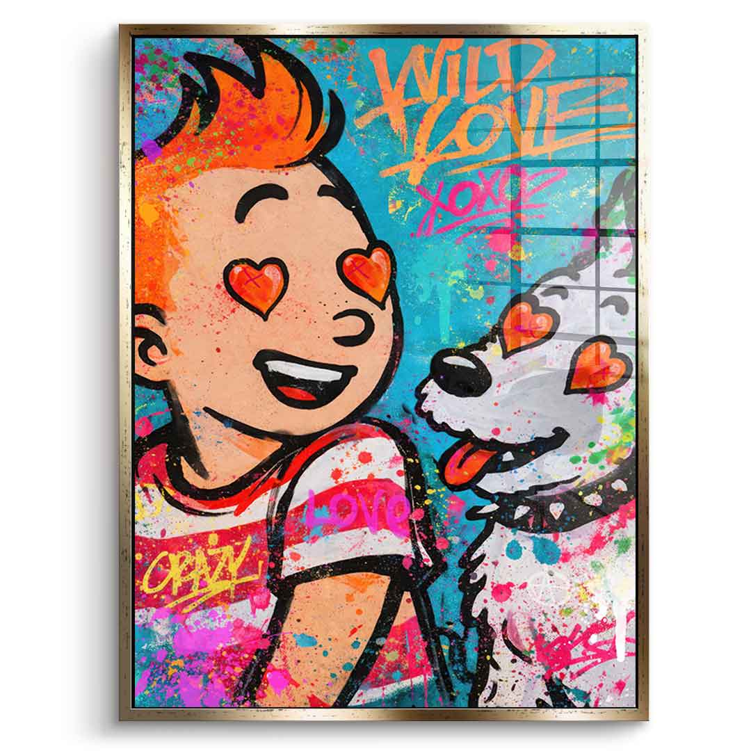 Wild Love - Acrylglas