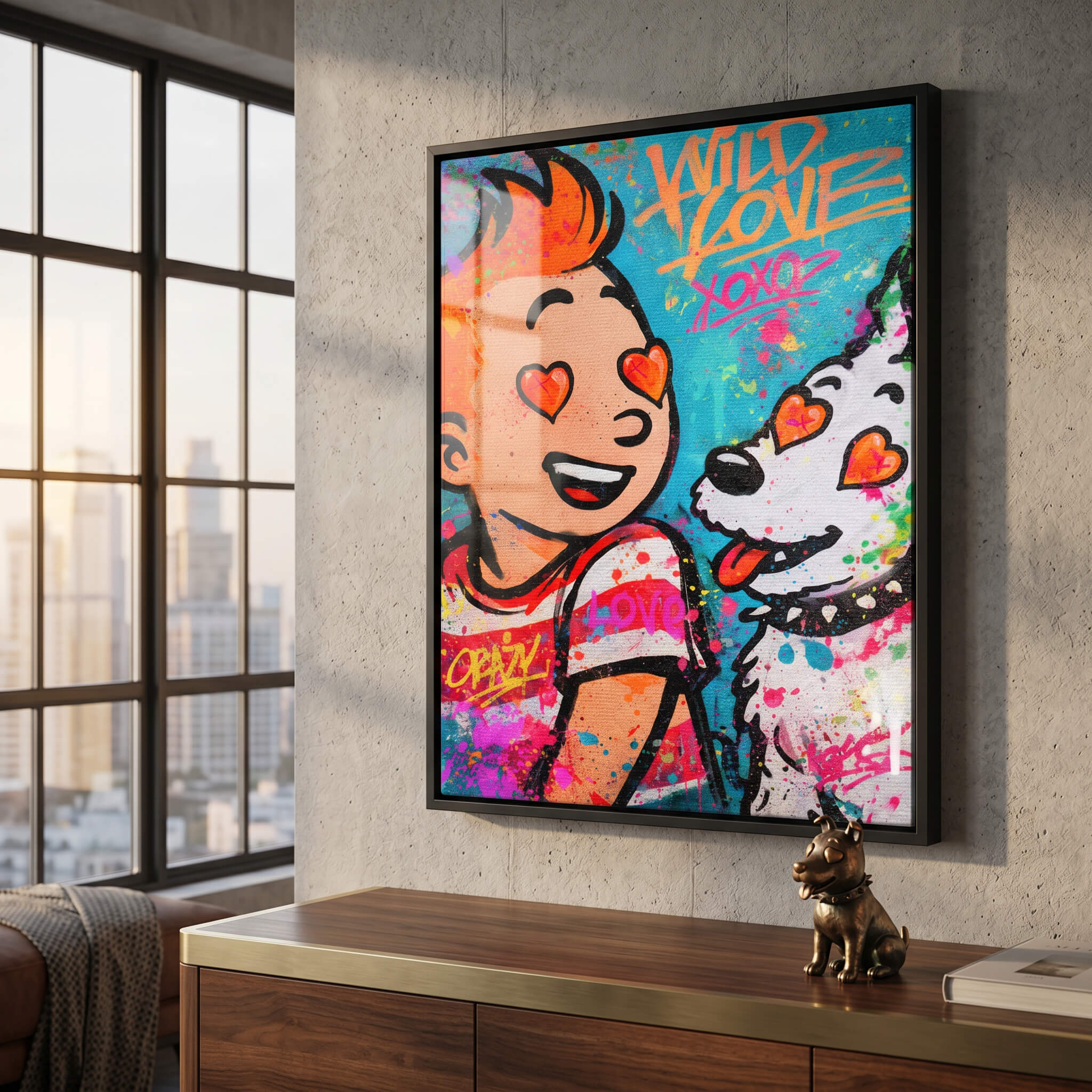 Wild Love - Acrylglas