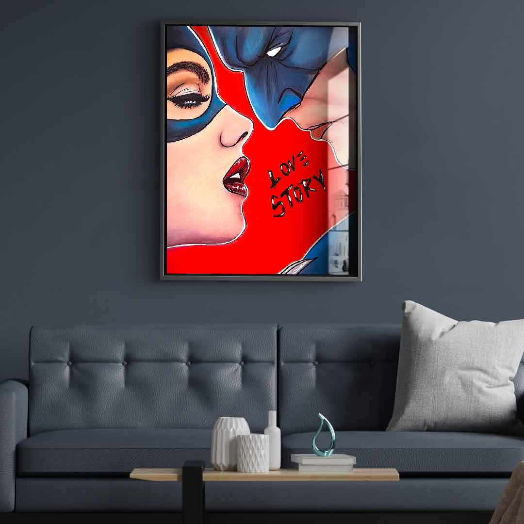 Love Story - Szkło akrylowe