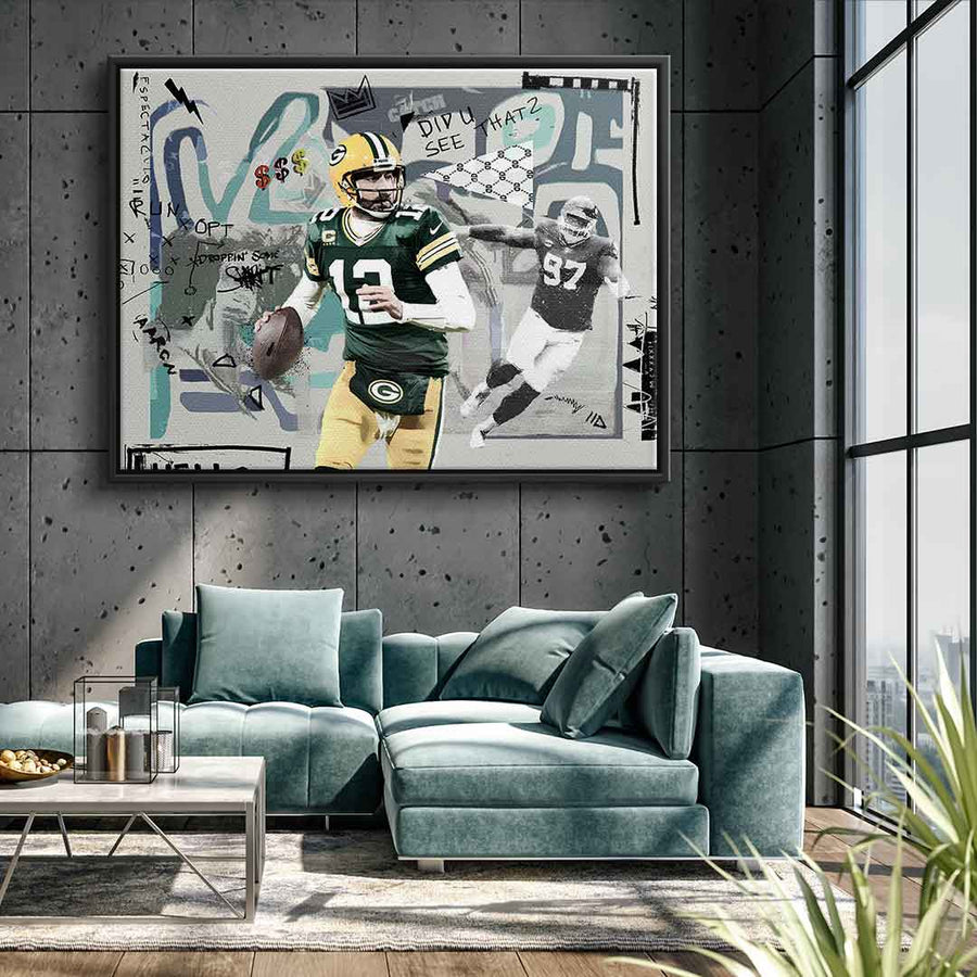 Aaron Rodgers — szkło akrylowe