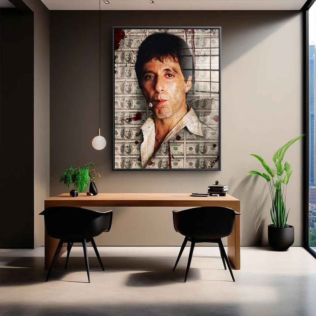 Al Pacino Portret 2 - Szkło akrylowe