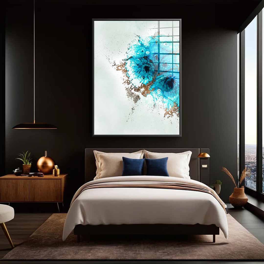 Aqua Aurora 1 - Acrylglas