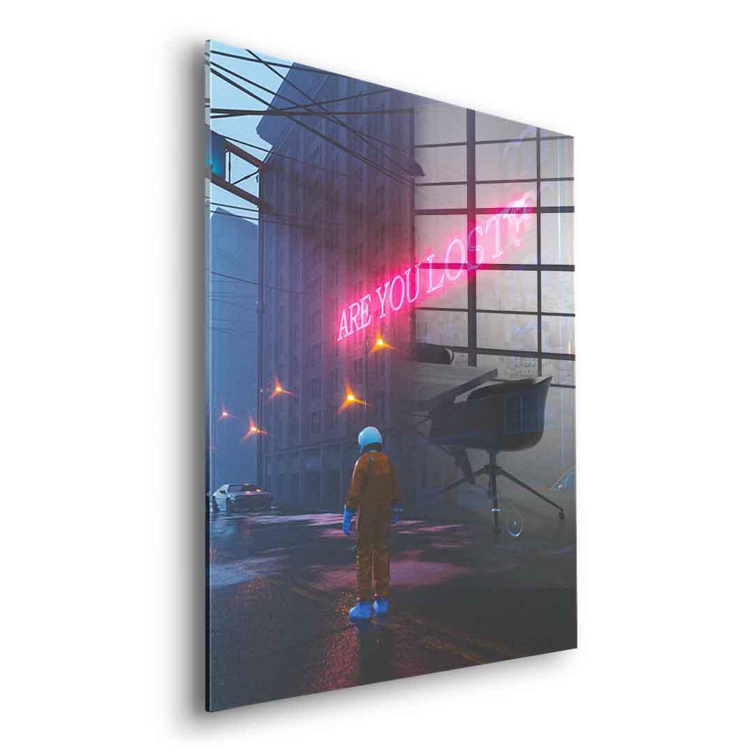 Are You Lost - Szkło akrylowe