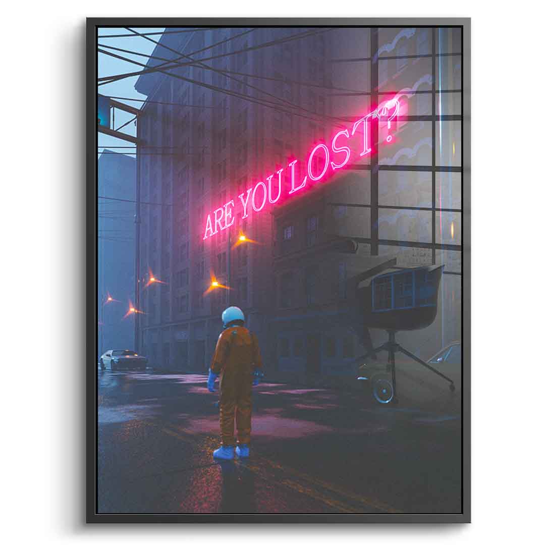 Are You Lost - Szkło akrylowe