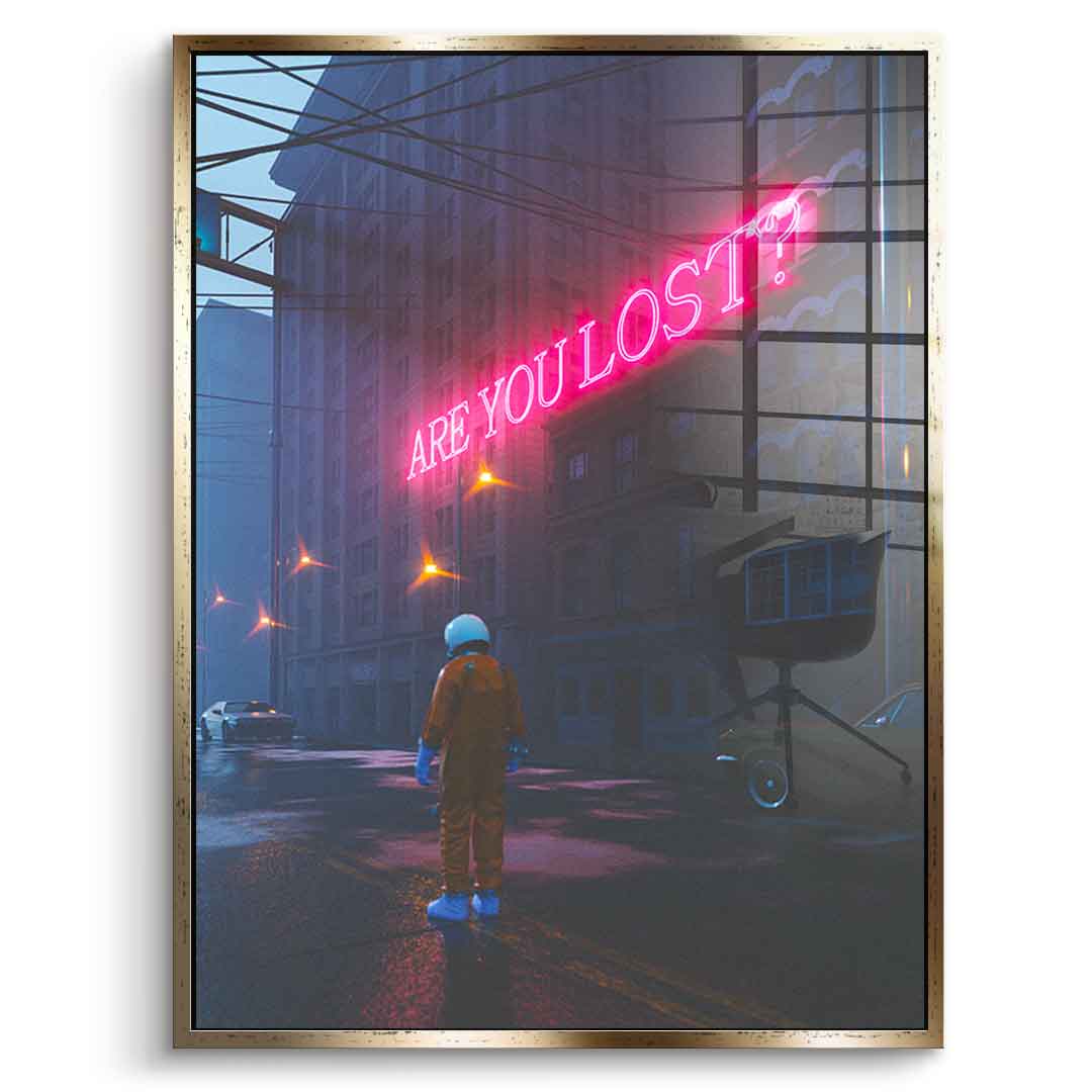 Are You Lost - Szkło akrylowe