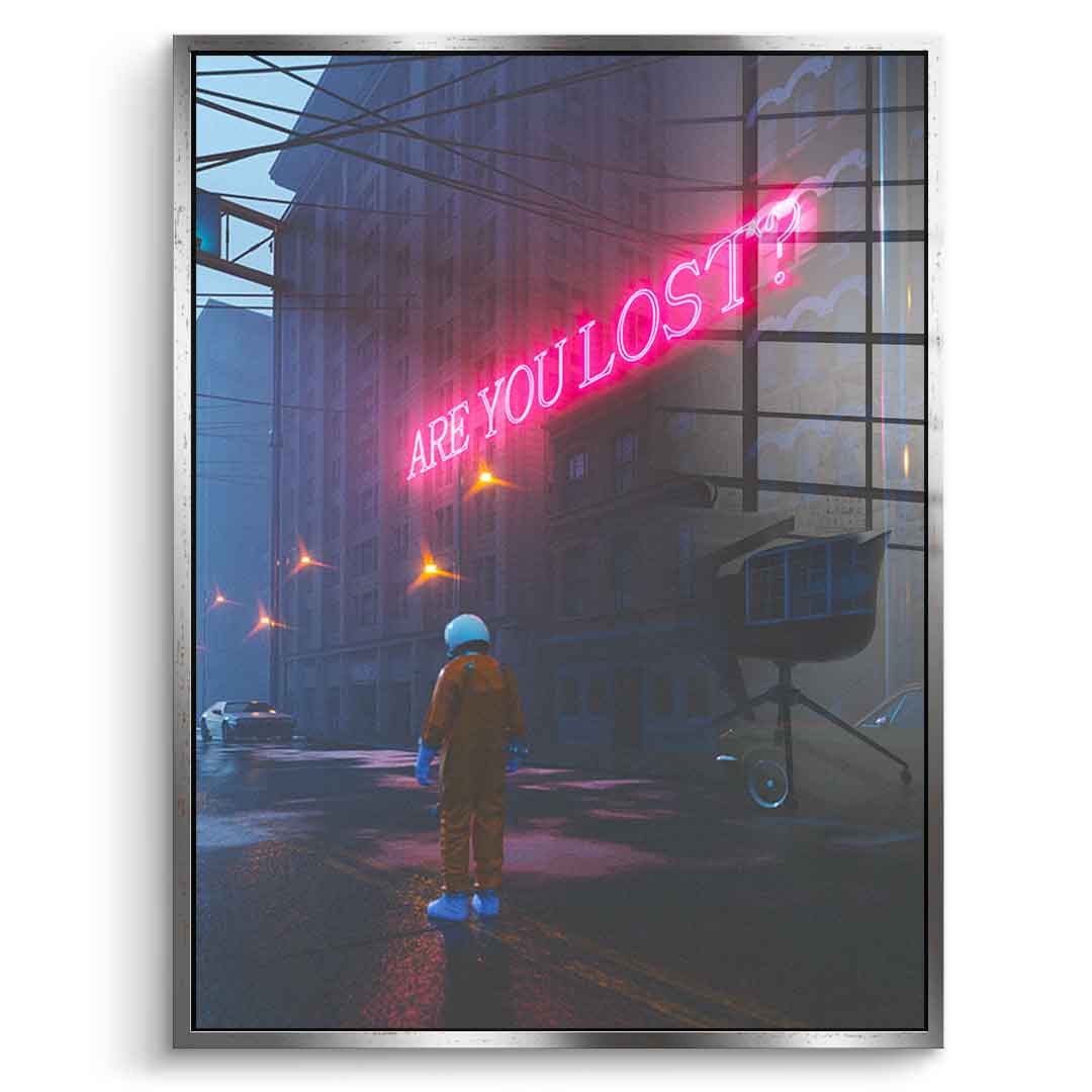 Are You Lost - Szkło akrylowe