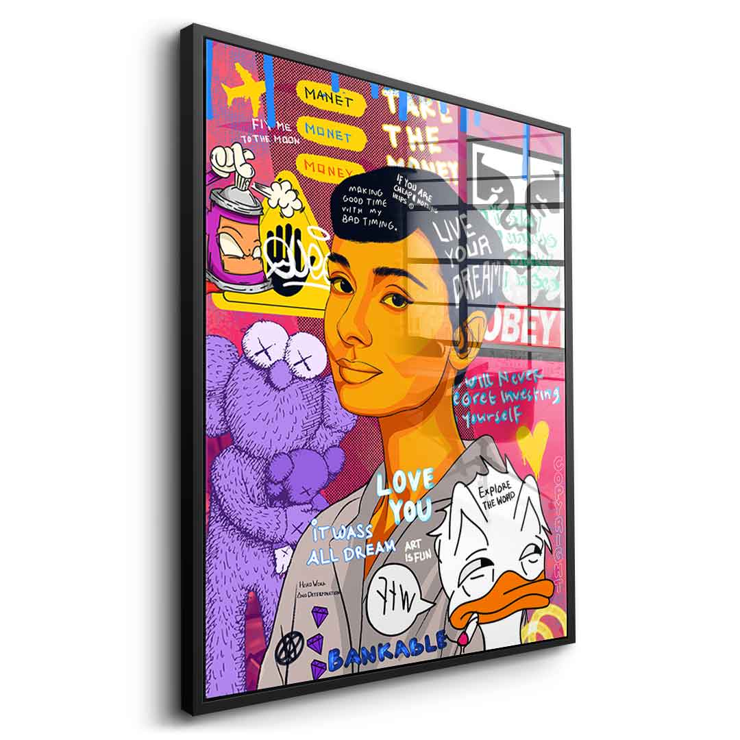 Audrey - Acrylic glass