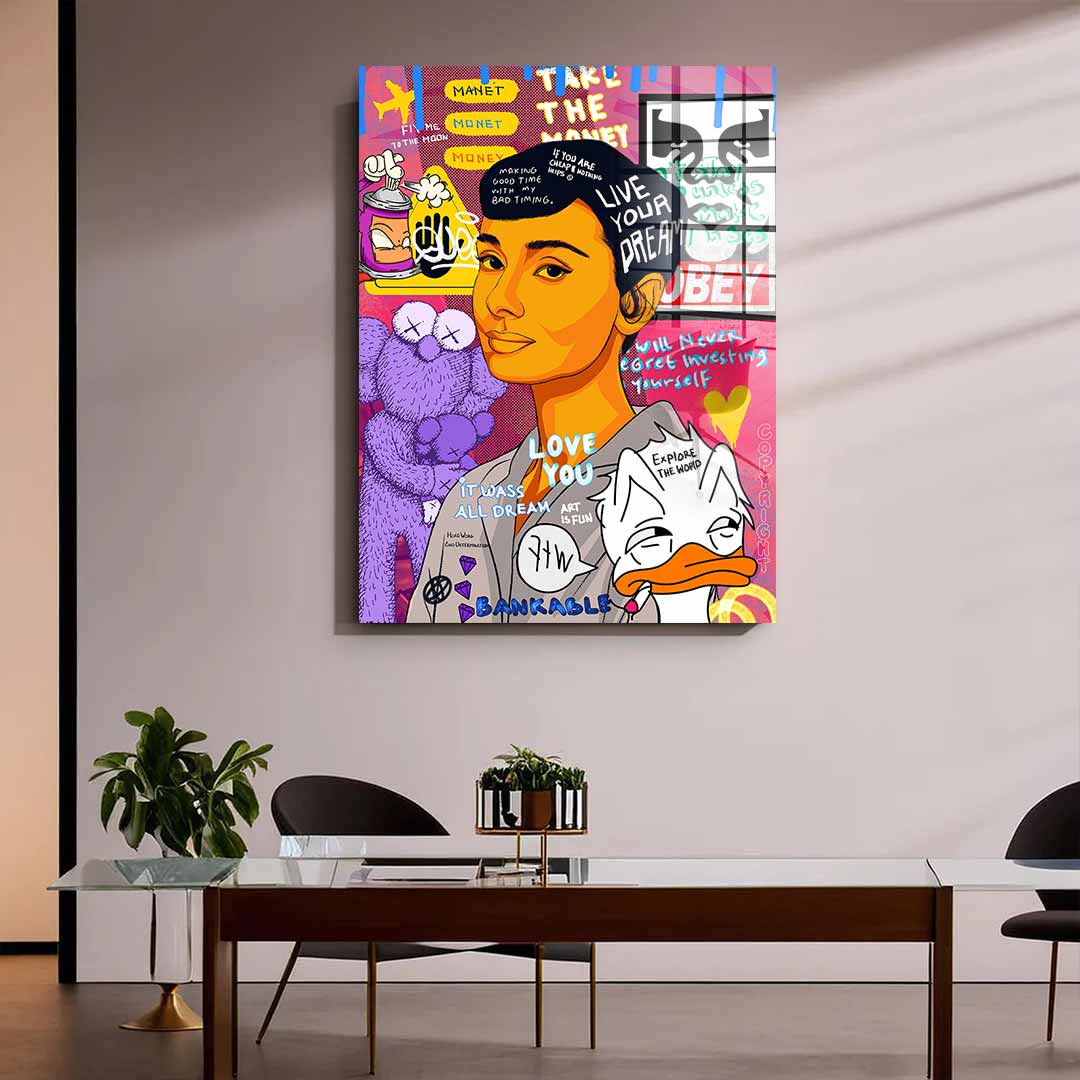 Audrey - Acrylic glass
