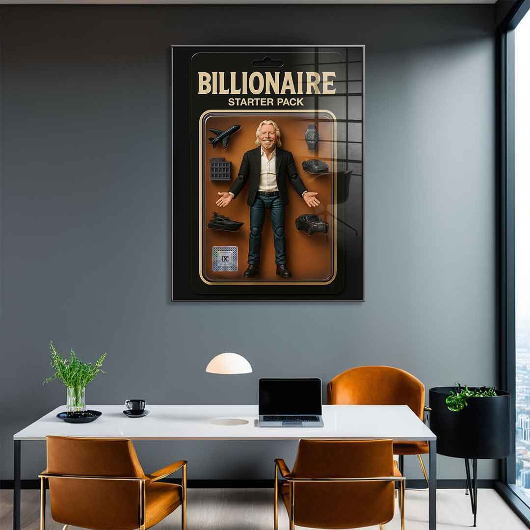 Starter Pack BILLIONAIRE - Acrylglas