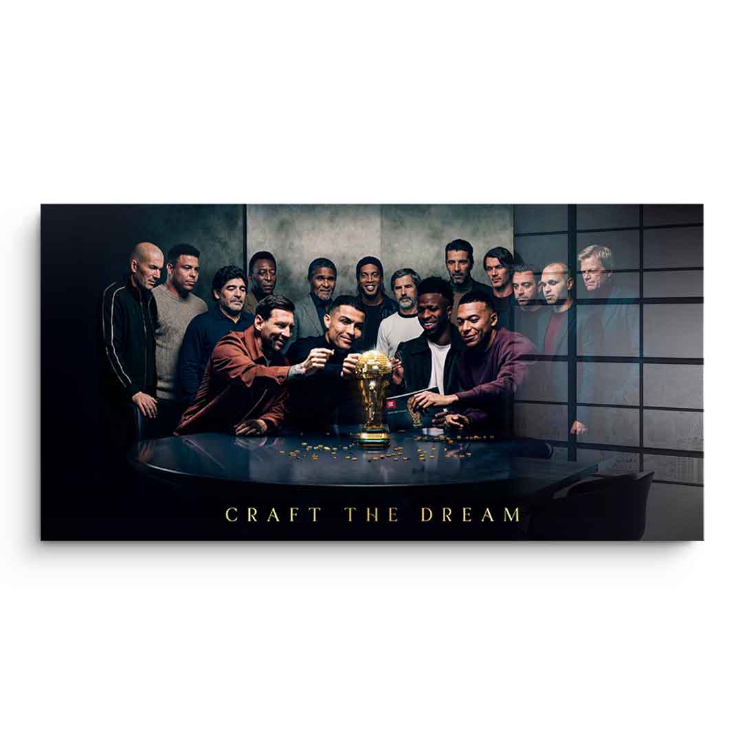 BUILD YOUR LEGACY (World Cup) - Acrylic Glass