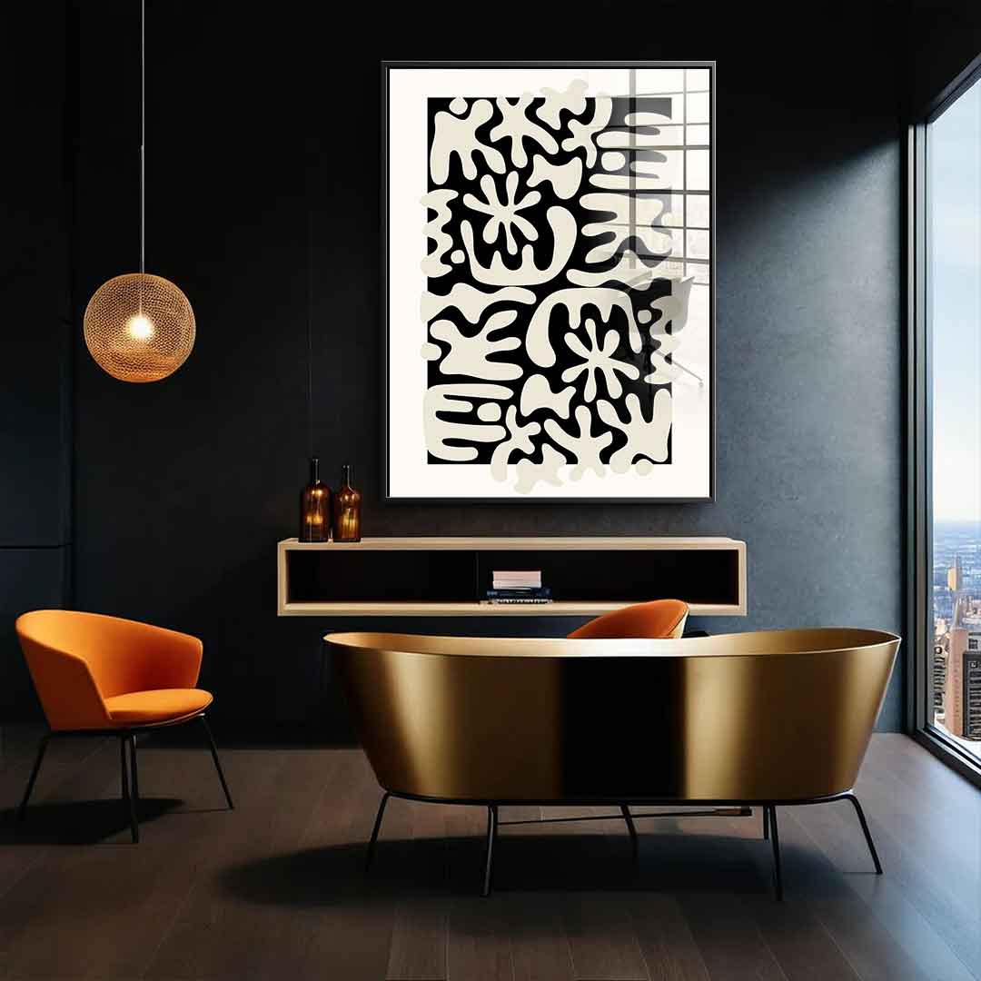 B&amp;W 2 - Acrylic glass