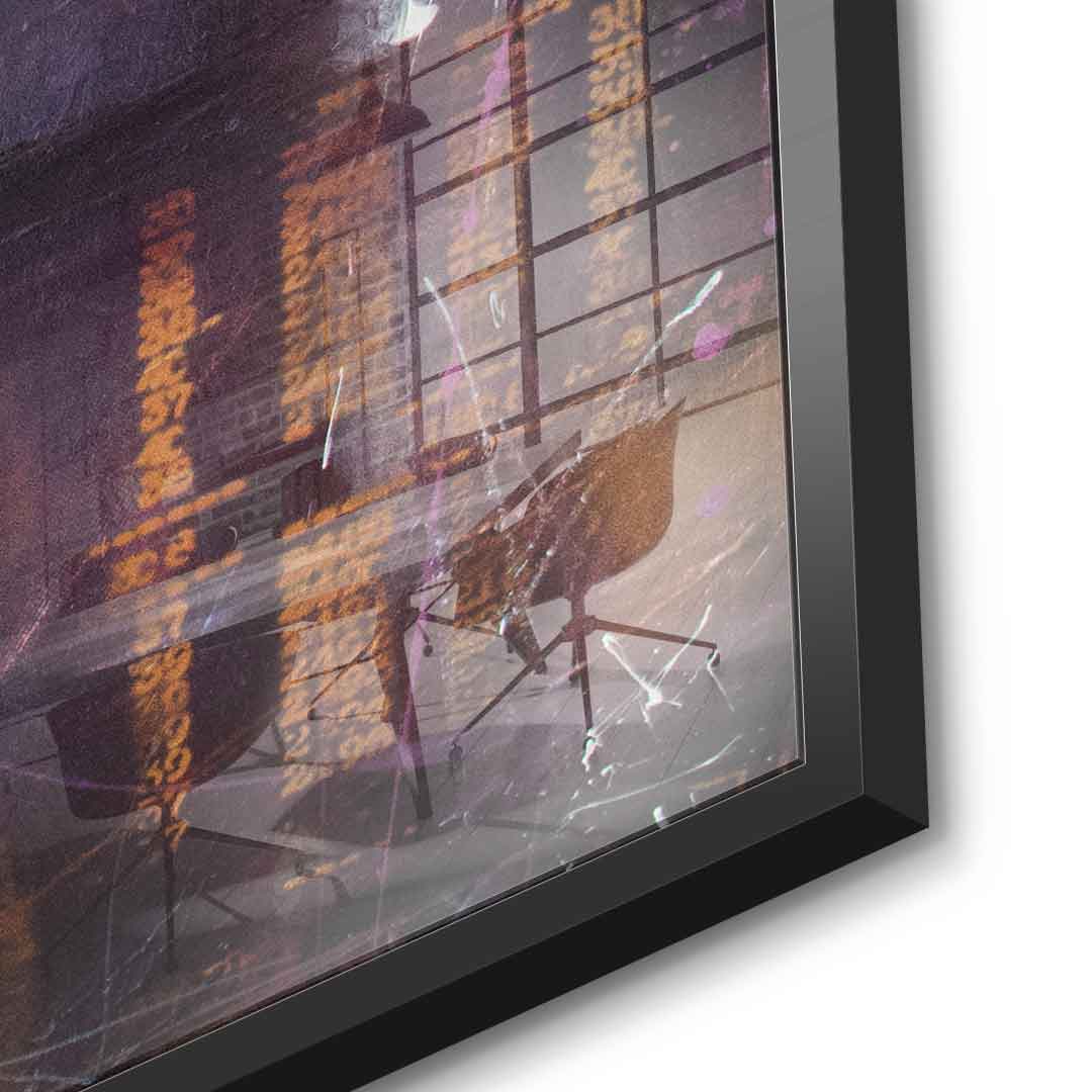 Banksy Wheelchair - Acrylglas