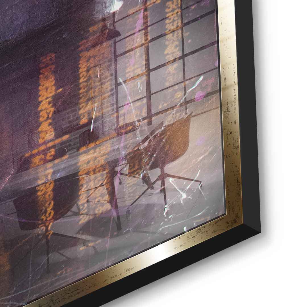 Banksy Wheelchair - Acrylglas